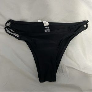 Aerie black bikini bottom